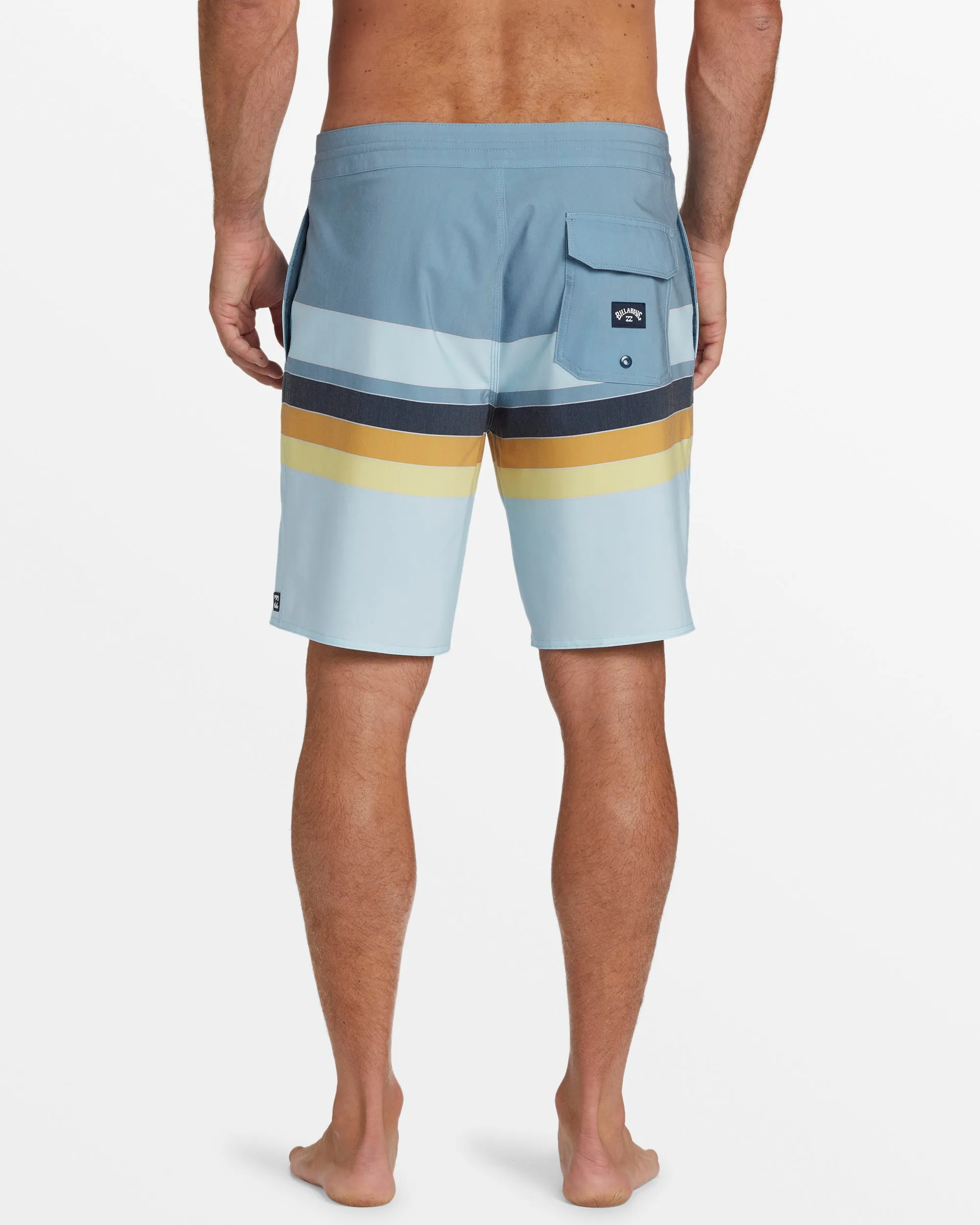 Spinner Lo Tide 18 Boardshorts - Washed Blue