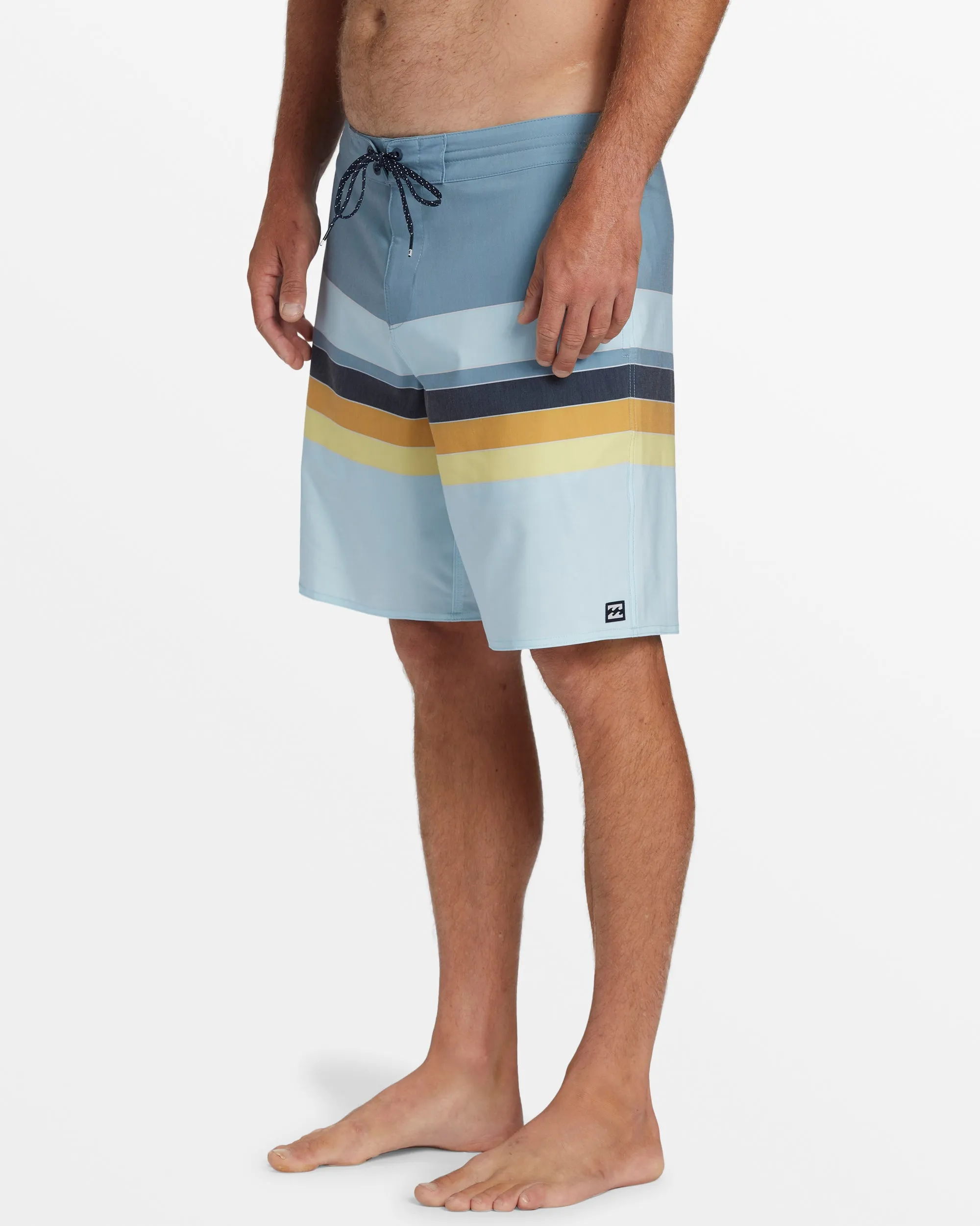 Spinner Lo Tide 18 Boardshorts - Washed Blue