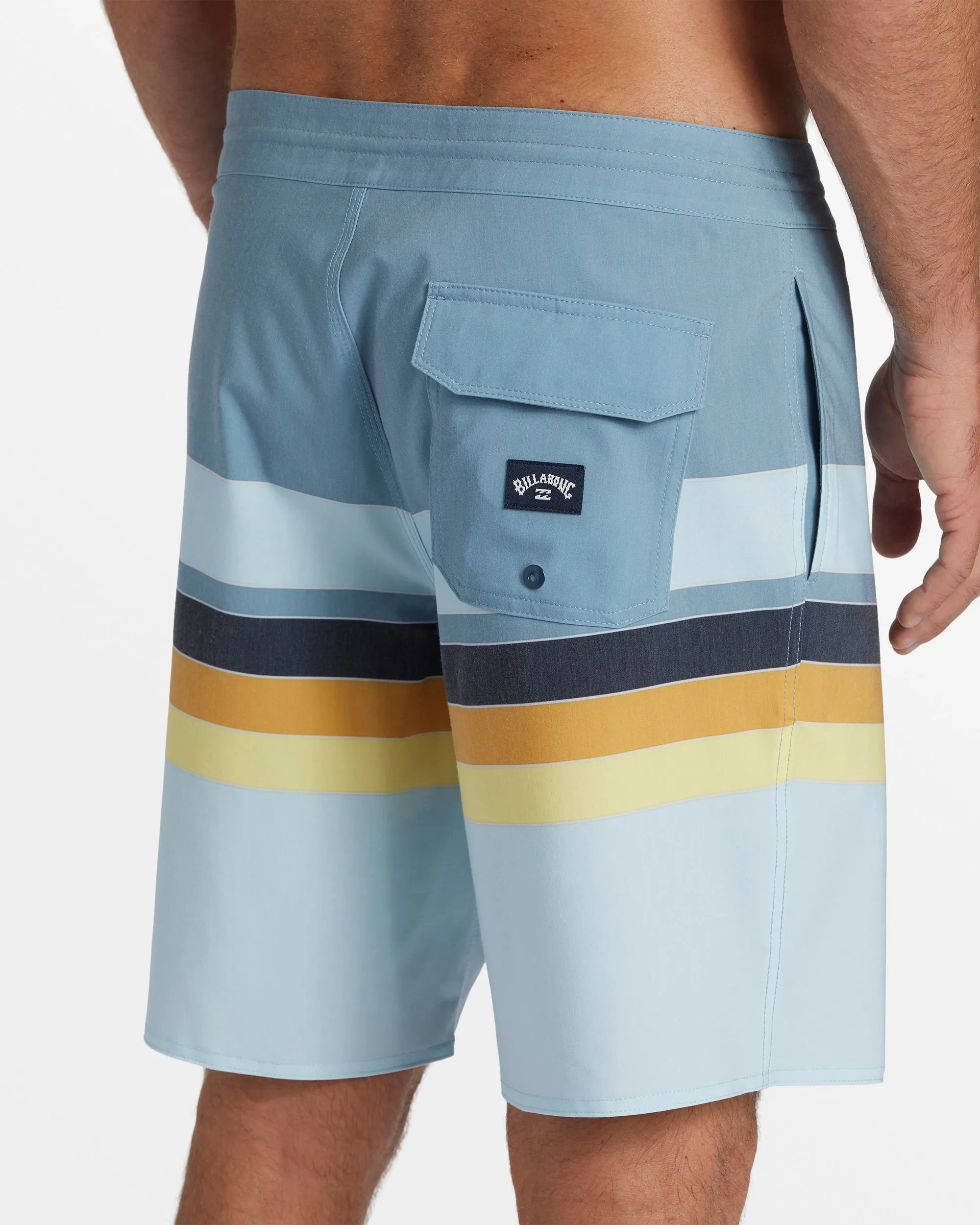 Spinner Lo Tide 18 Boardshorts - Washed Blue