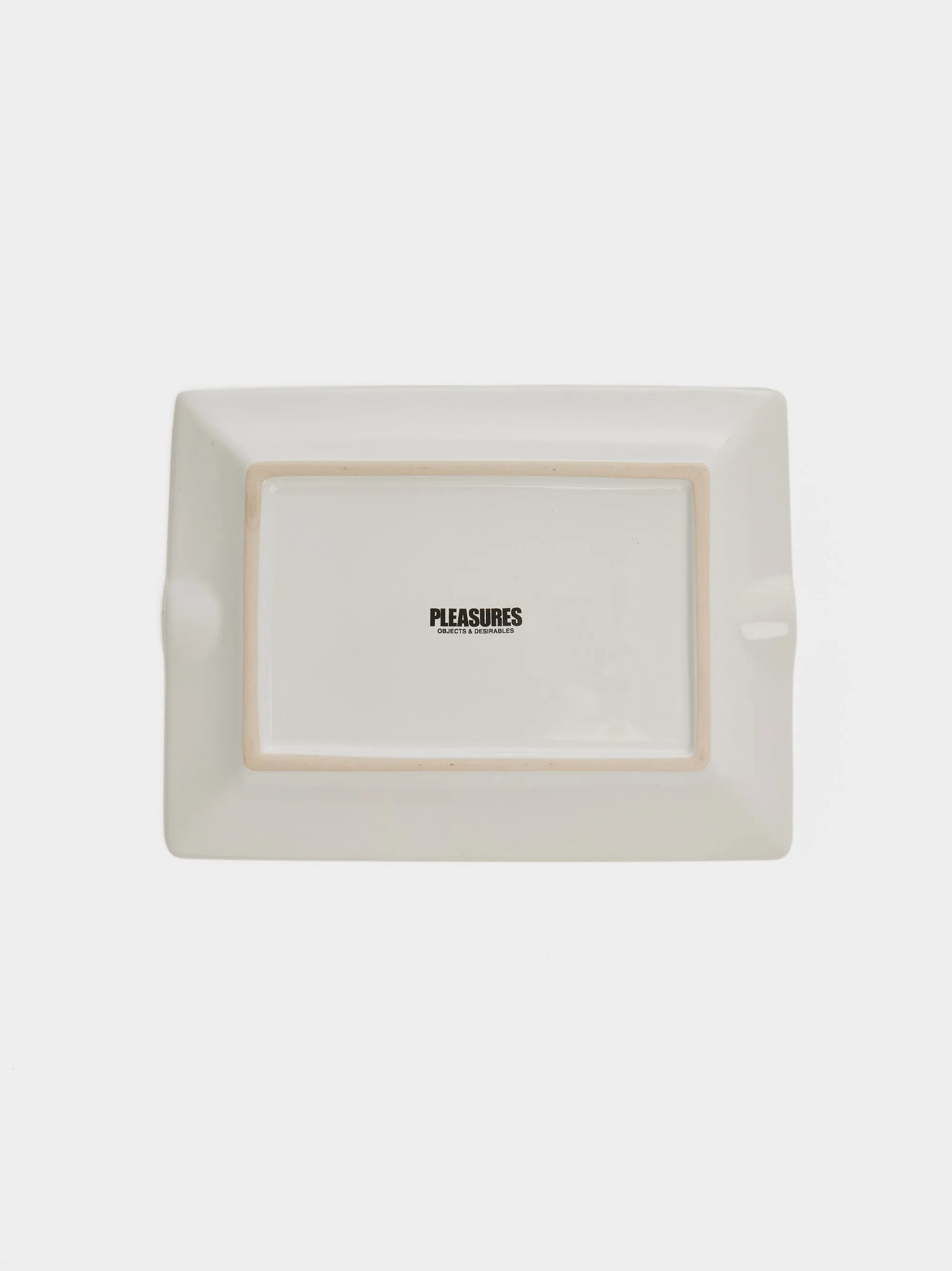 Supper Ceramic Tray, White