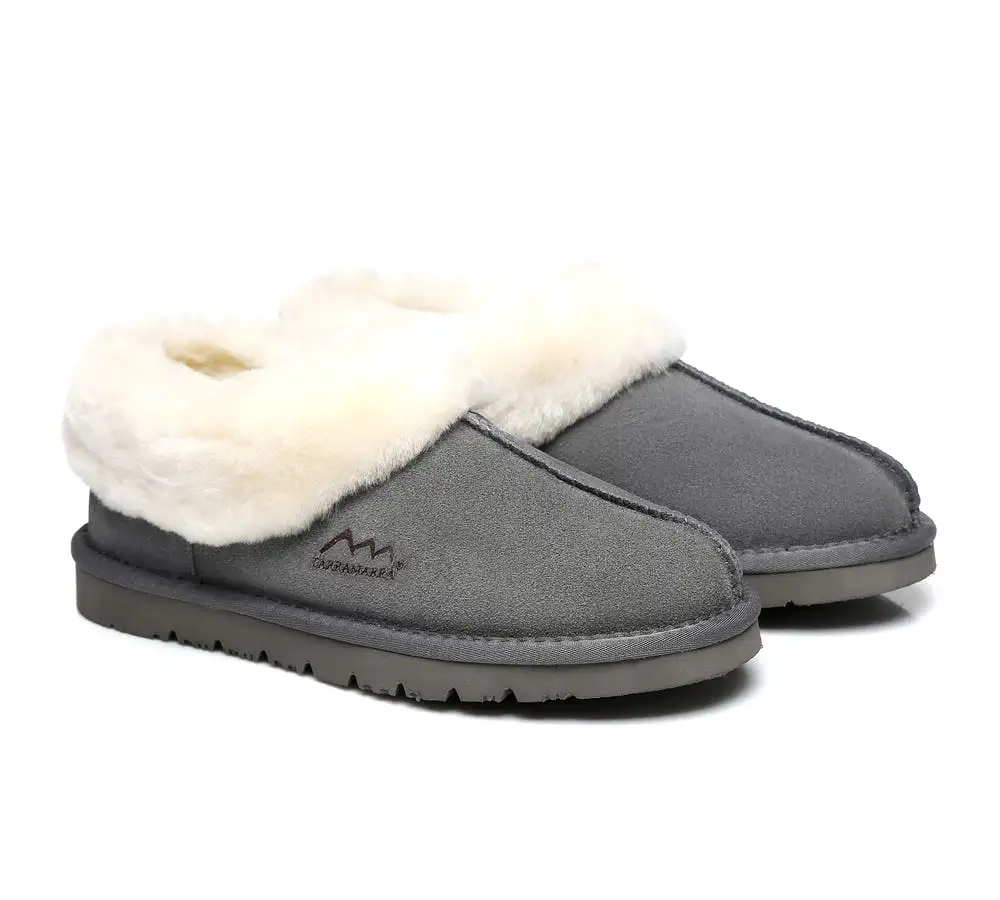 TARRAMARRA Premium Australian Sheepskin Ankle Unisex Slipper Homey