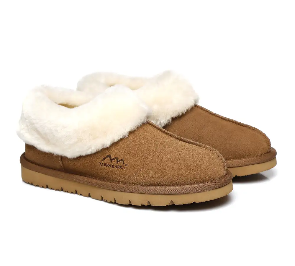 TARRAMARRA Premium Australian Sheepskin Ankle Unisex Slipper Homey