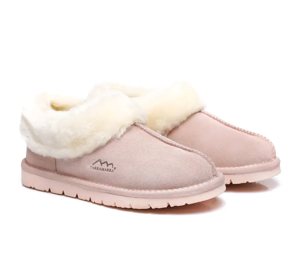 TARRAMARRA Premium Australian Sheepskin Ankle Unisex Slipper Homey