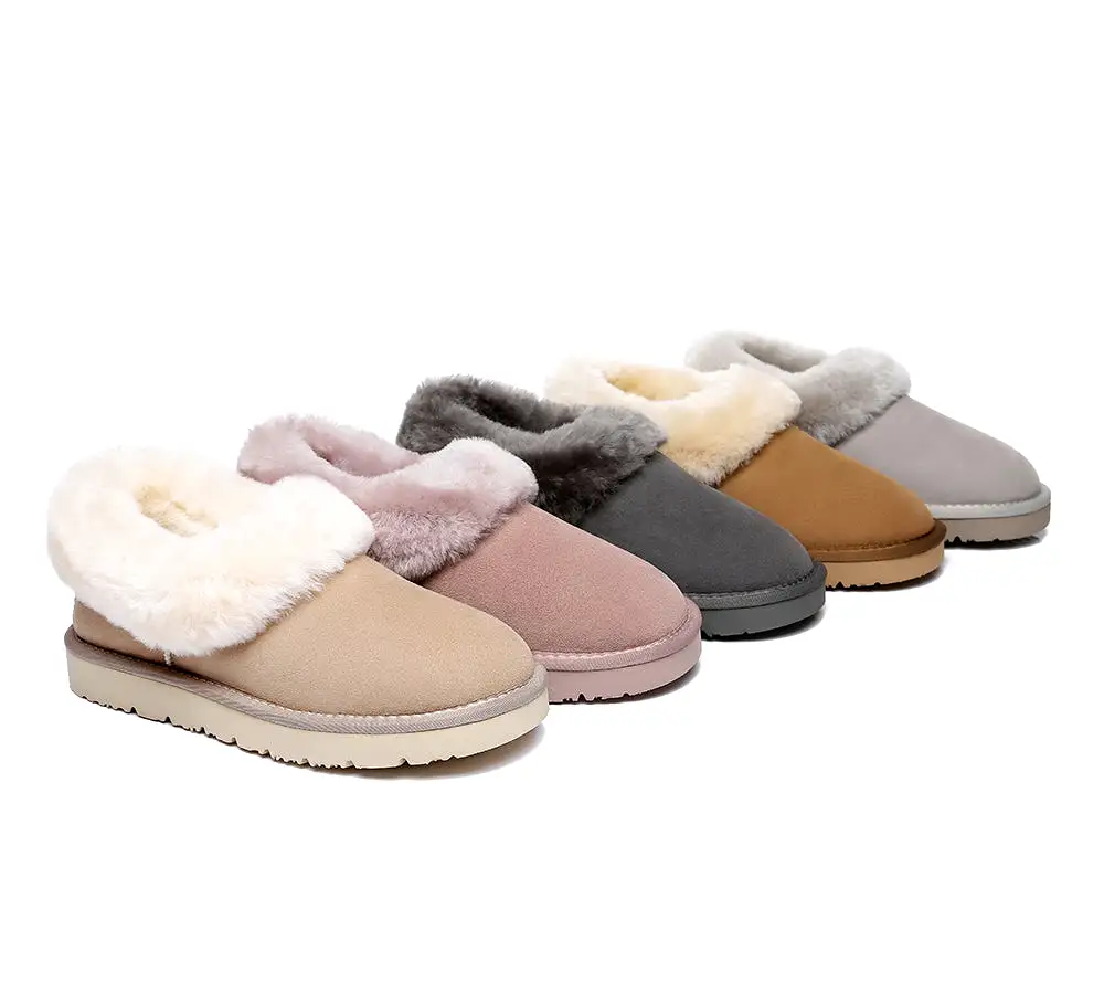 TARRAMARRA Women Slippers Clarrie Sheepskin Slippers Two Way Wear