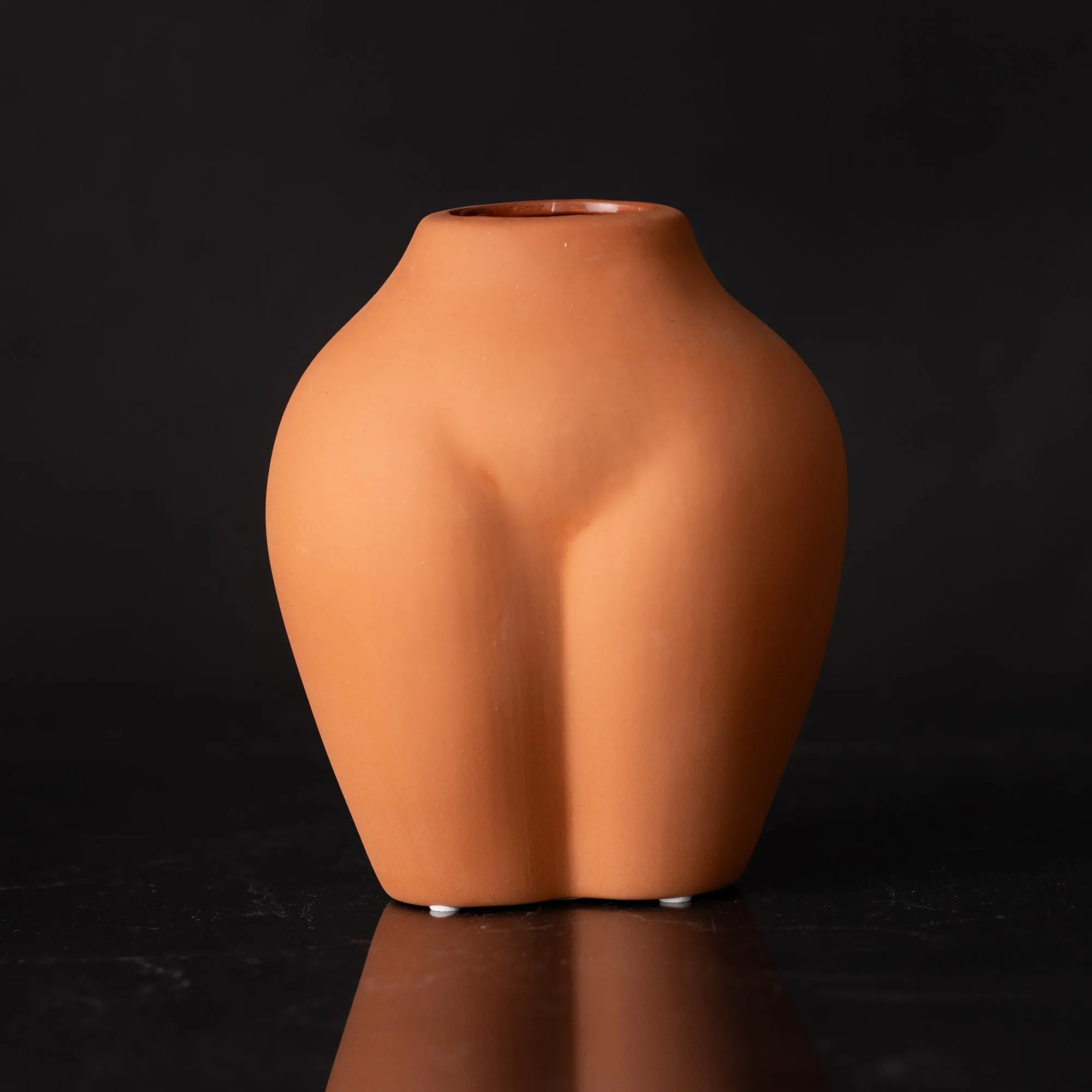 Terracotta Nude Hips Decorative Vase Ornament