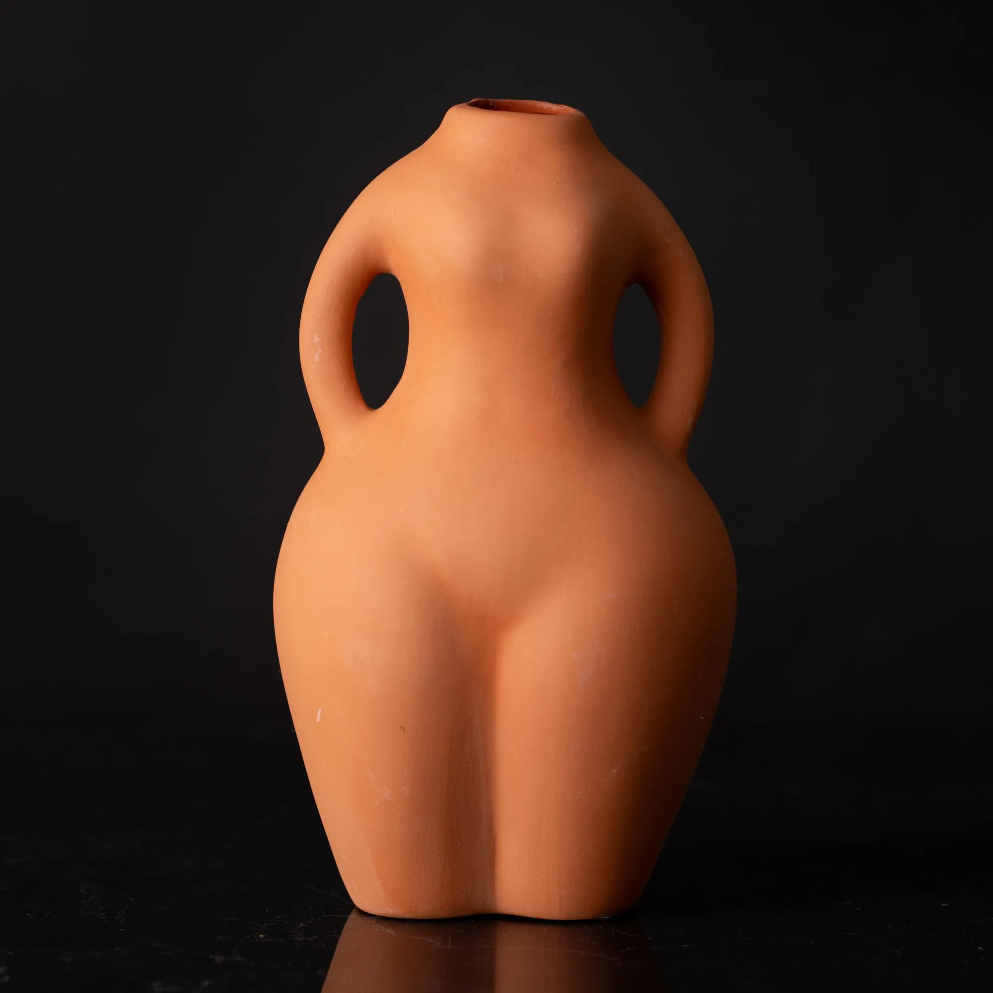 Terracotta Nude Hips Decorative Vase Ornament