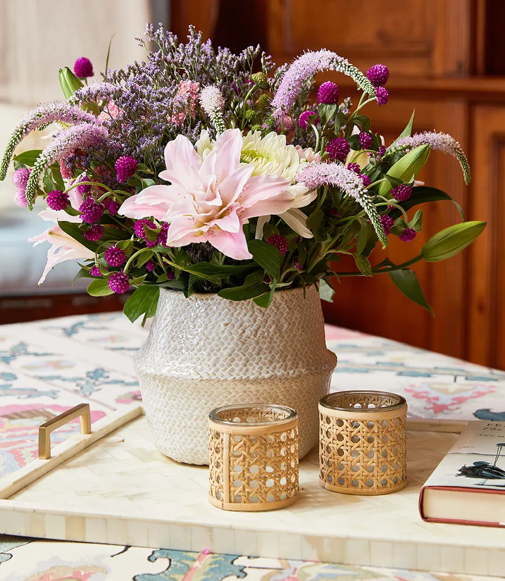 Textured Ceramic Pot