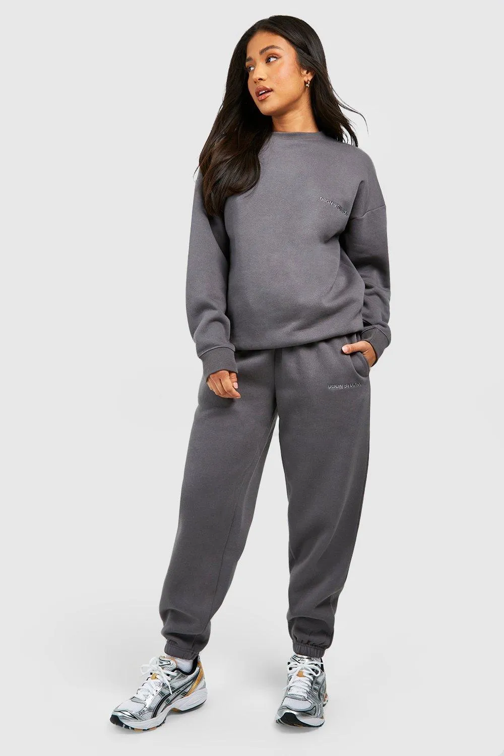 Tracksuits | Petite Dsgn Studio Overdyed Tracksuit | boohoo