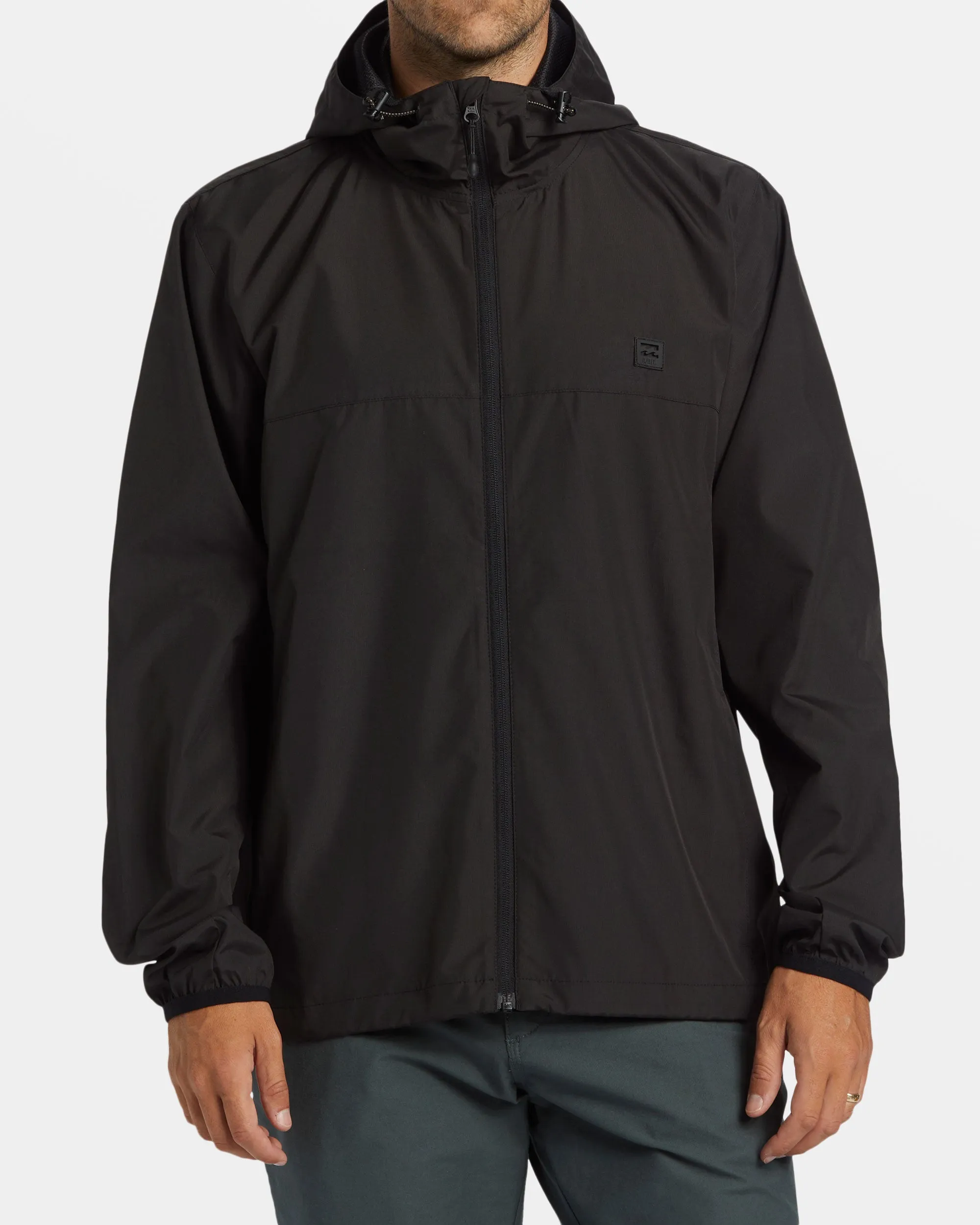 Transport Windbreaker Jacket - Black