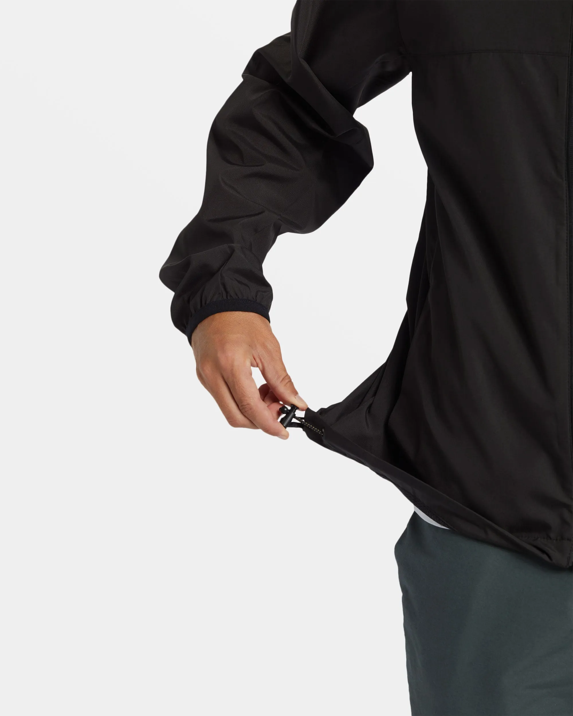 Transport Windbreaker Jacket - Black