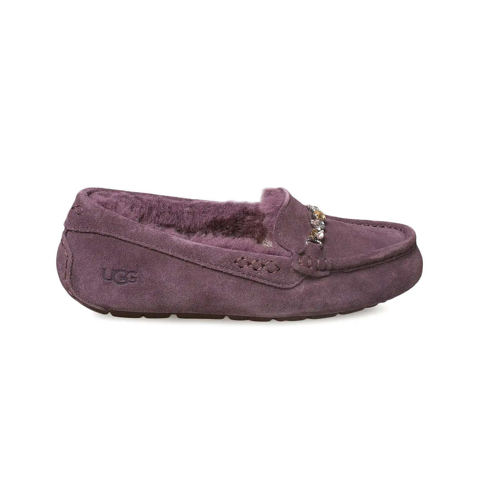 UGG Ansley Charm Wine Tasting Purple Slippers - Women's