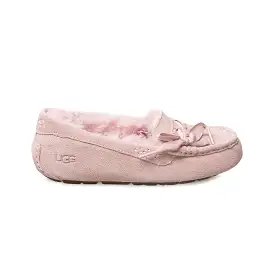 UGG Ansley Lace Pink Crystal Slippers - Women's