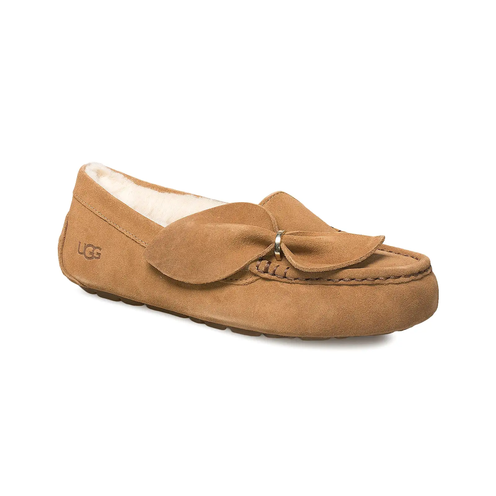 UGG Ansley Twist Chestnut Slippers - Women's