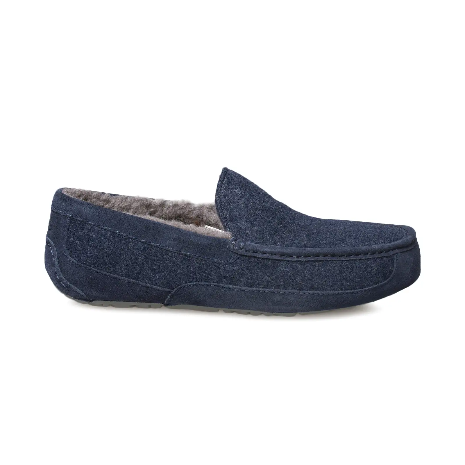 UGG Ascot Wool Dark Sapphire Slippers - Men's