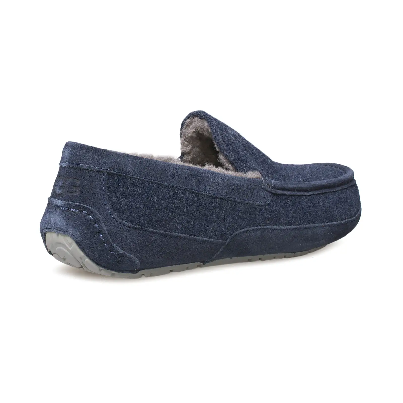 UGG Ascot Wool Dark Sapphire Slippers - Men's