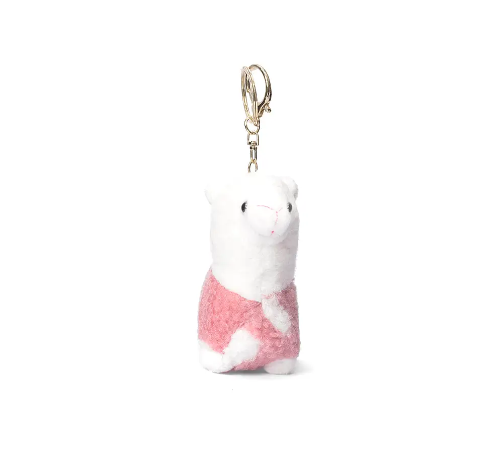 UGG AUSTRALIAN SHEPHERD Cute Plush Alpaca Keyring