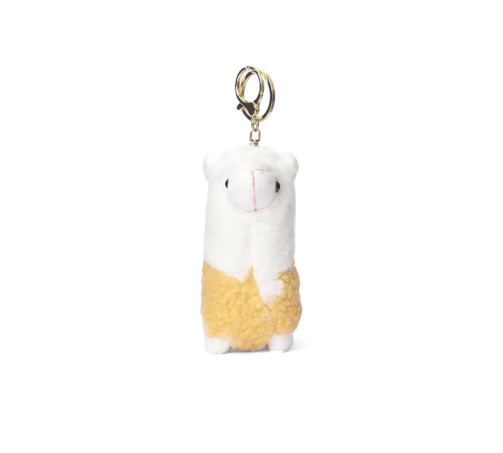 UGG AUSTRALIAN SHEPHERD Cute Plush Alpaca Keyring