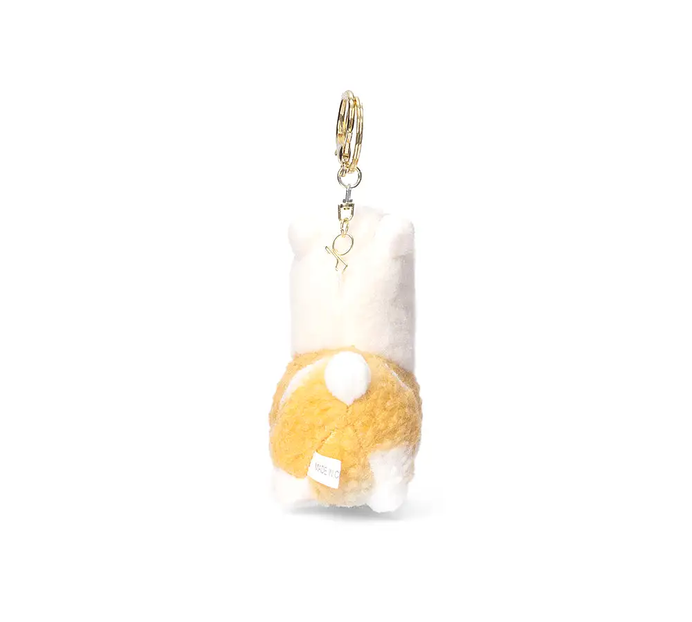 UGG AUSTRALIAN SHEPHERD Cute Plush Alpaca Keyring