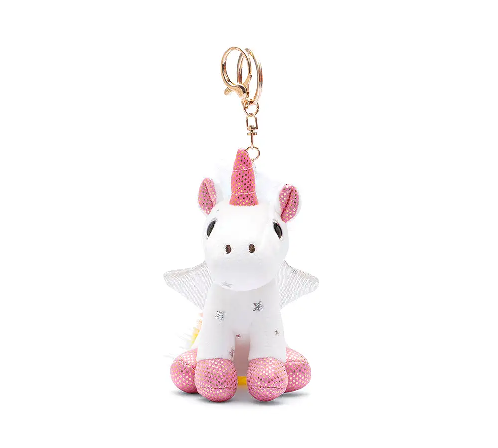 UGG AUSTRALIAN SHEPHERD Cute Plush Unicorn Keyring