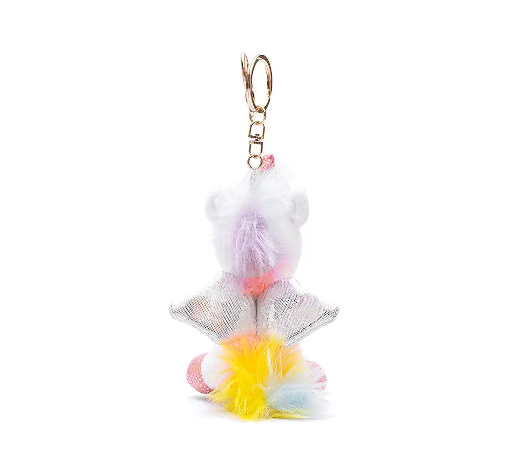 UGG AUSTRALIAN SHEPHERD Cute Plush Unicorn Keyring