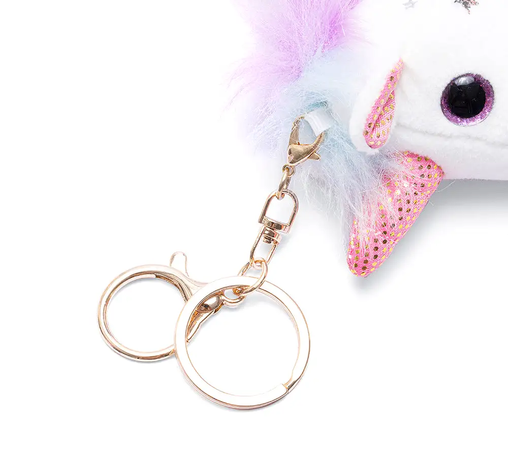 UGG AUSTRALIAN SHEPHERD Cute Plush Unicorn Keyring