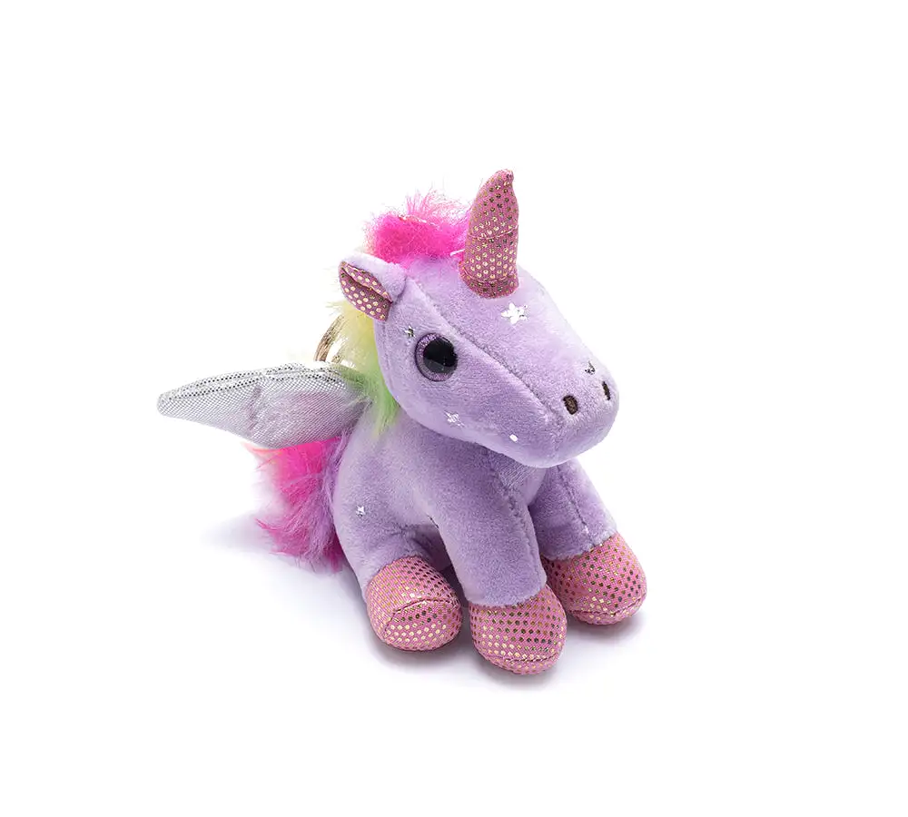 UGG AUSTRALIAN SHEPHERD Cute Plush Unicorn Keyring