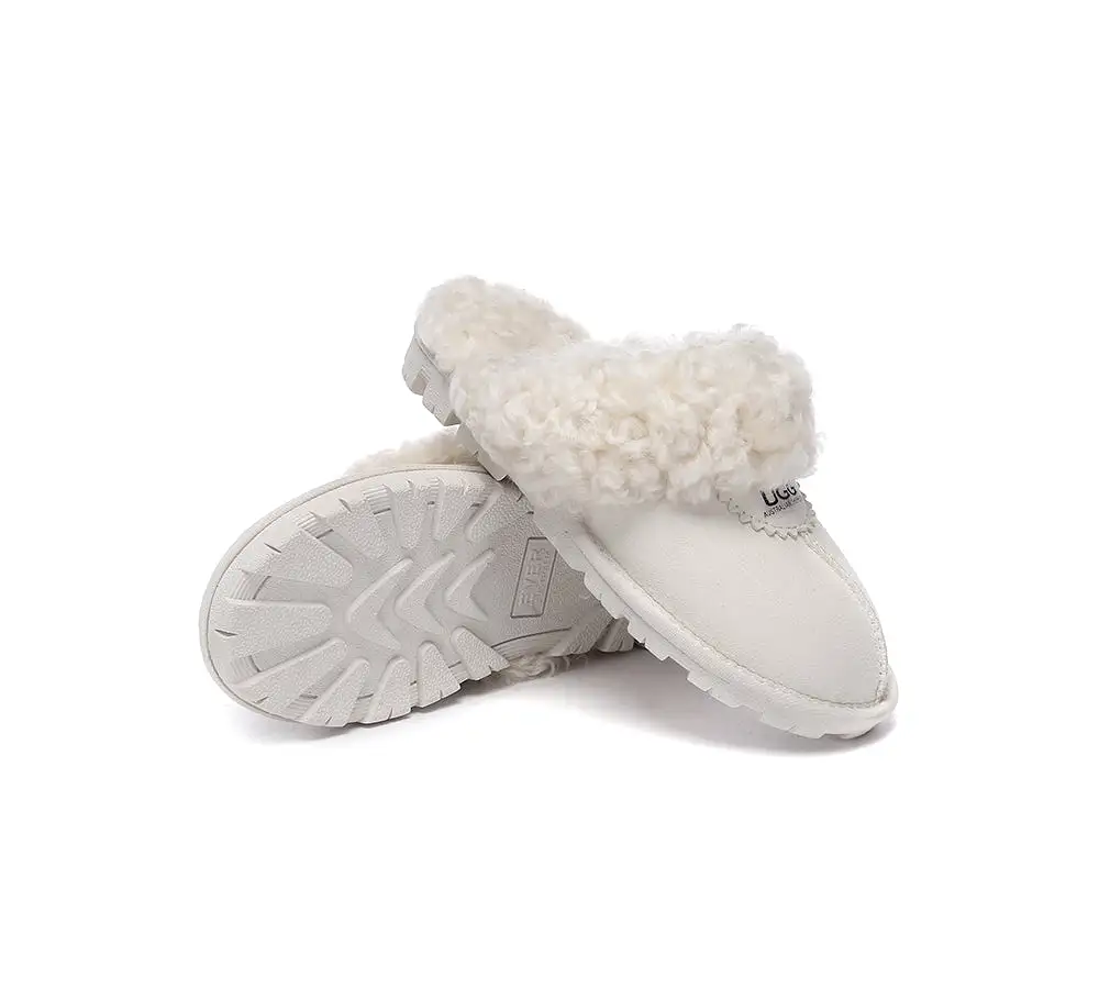 UGG AUSTRALIAN SHEPHERD Ugg Slipper Double Faced Sheepskin Waffle Curly