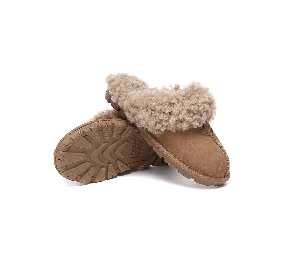 UGG AUSTRALIAN SHEPHERD Ugg Slipper Double Faced Sheepskin Waffle Curly