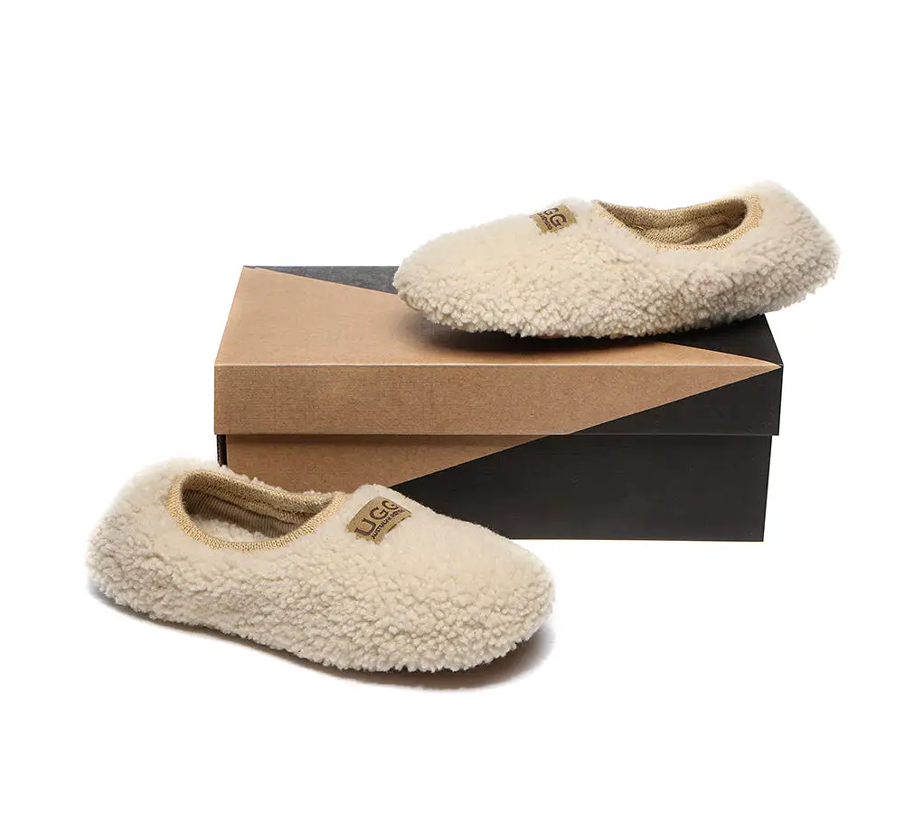 UGG Australian Shepherd Women Curly Wool Slippers Lucina