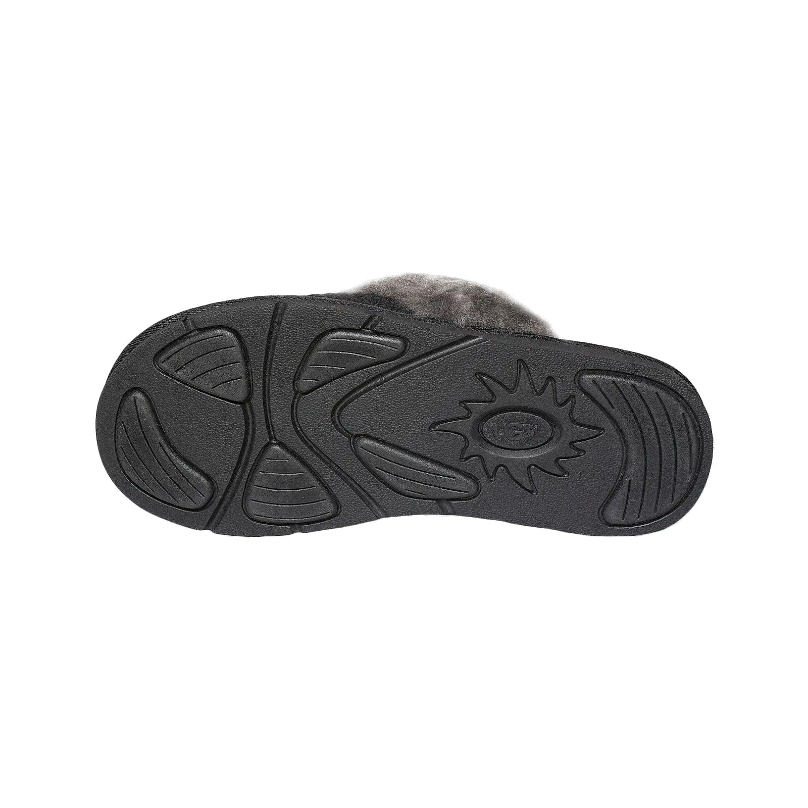 UGG Cozy Knit Black Slippers - Women's