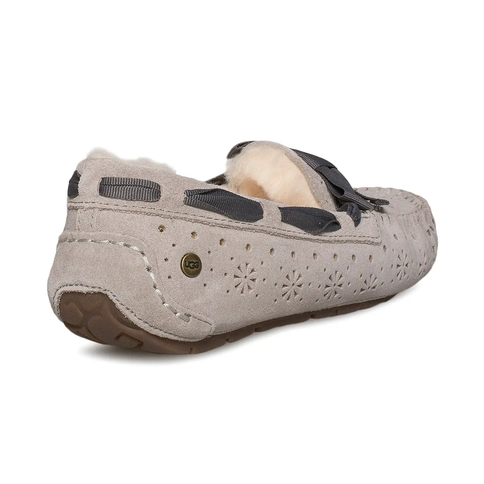 UGG Dakota Sunshine Perf Oyster Slippers - Women's