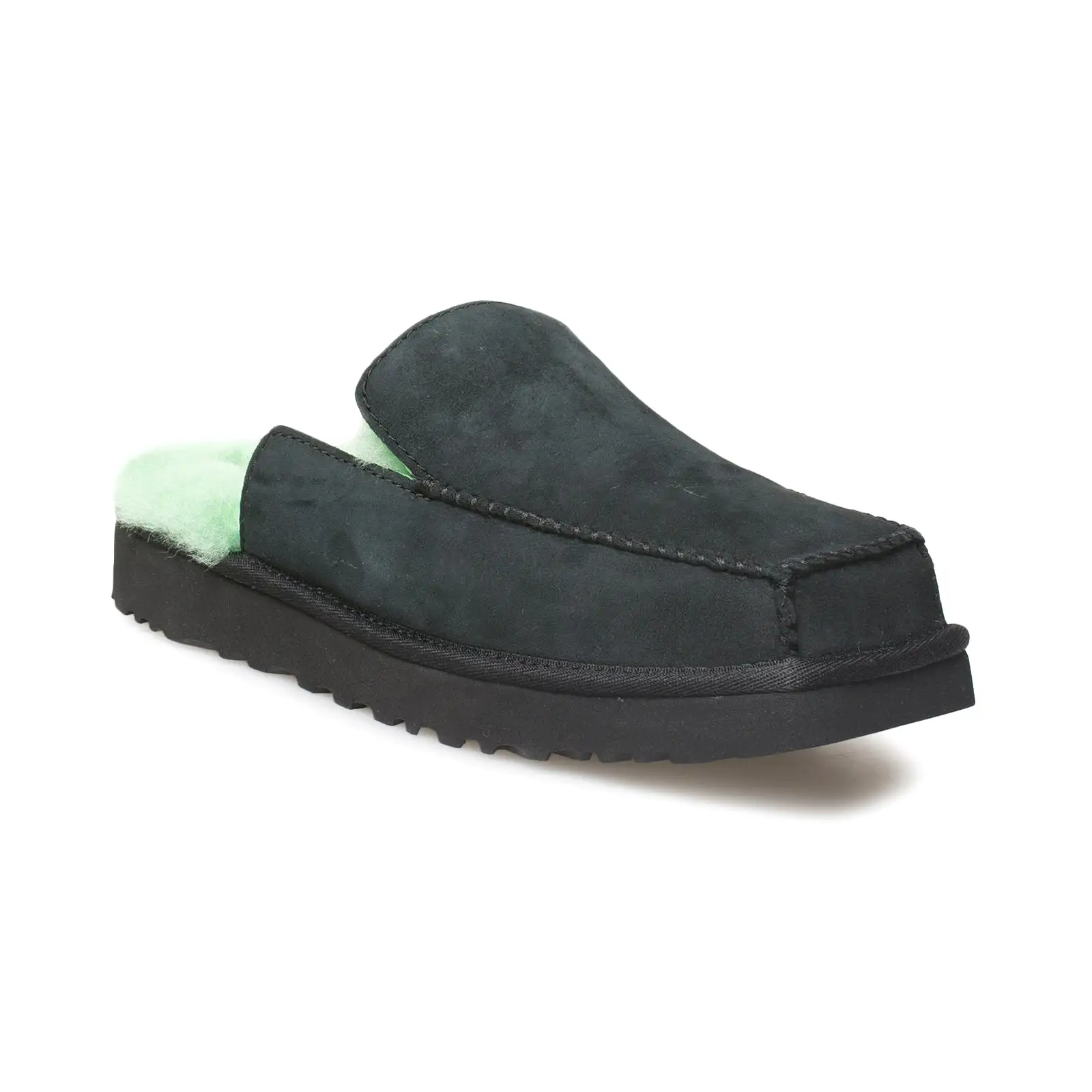 UGG Eckhaus Latta Block Slide Black Absinthe - Women's