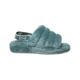 UGG Fluff Yeah Slide Atlantic Slippers - Women's