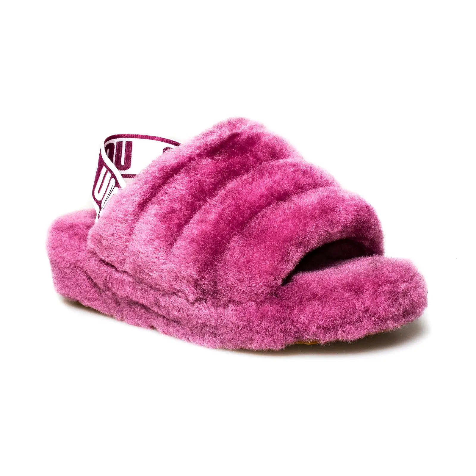 UGG Fluff Yeah Slide Bougainvillea Sandals - Women's