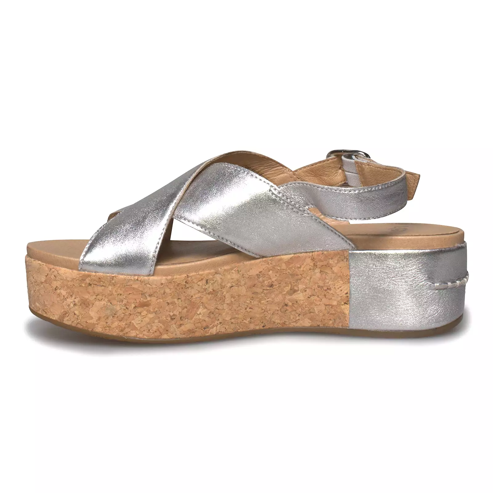 UGG Shoshana Silver Sandals - Women's