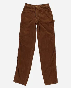 Vintage 90s Jordache Brown Corduroy Trousers - W28 L34