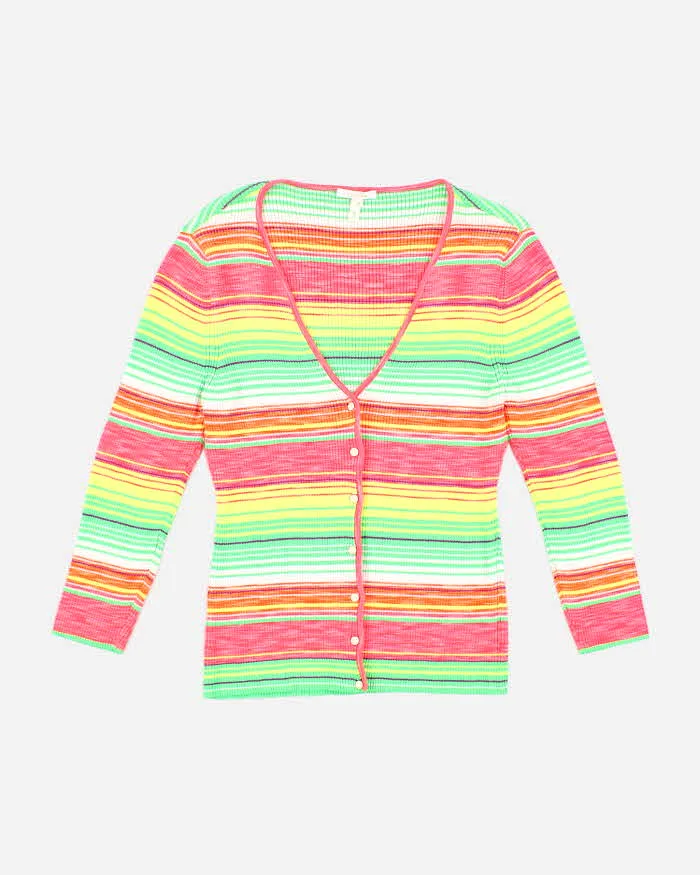 Vintage Escada Brightly Coloured Cardigan - S