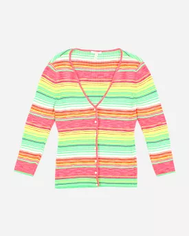 Vintage Escada Brightly Coloured Cardigan - S