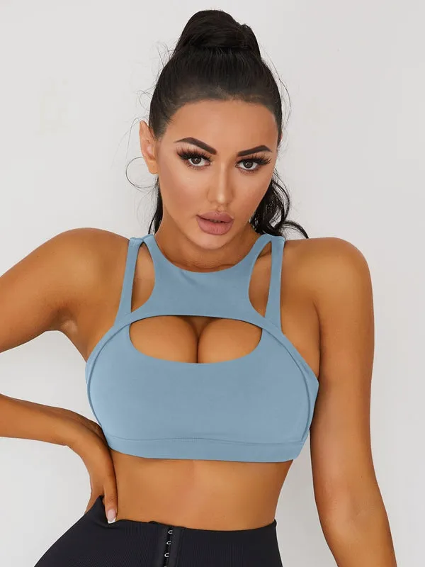 ZASUWA Female Sexy Cutout Sports Bras