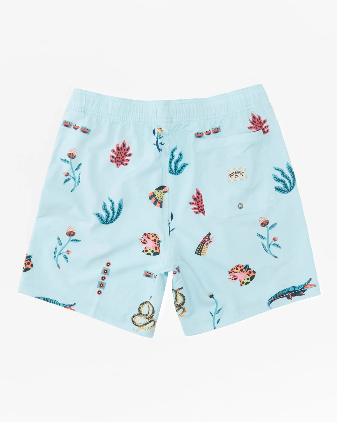 Zeledon Sundays Layback Swim Shorts - Light Blue